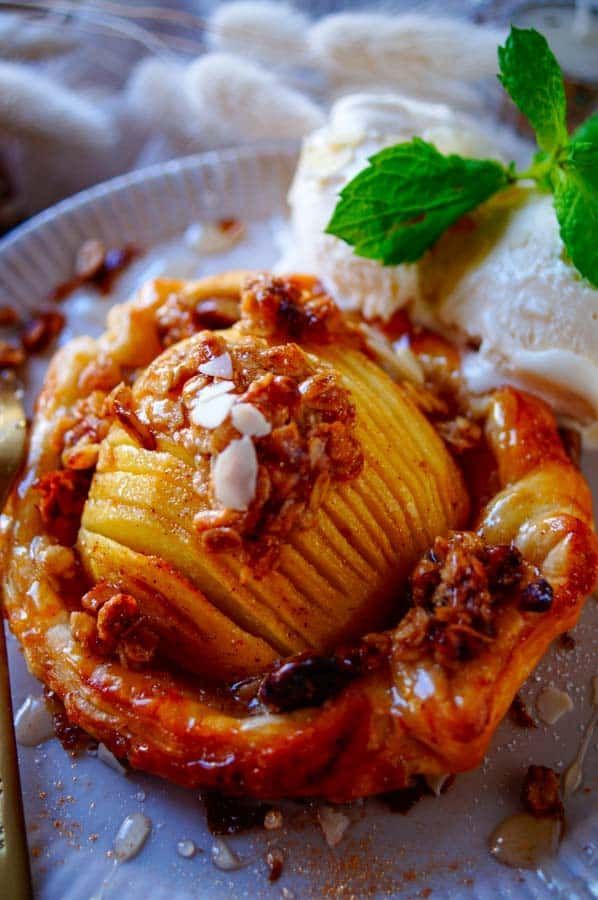 Makkelijke appeltaart met bladerdeeg
