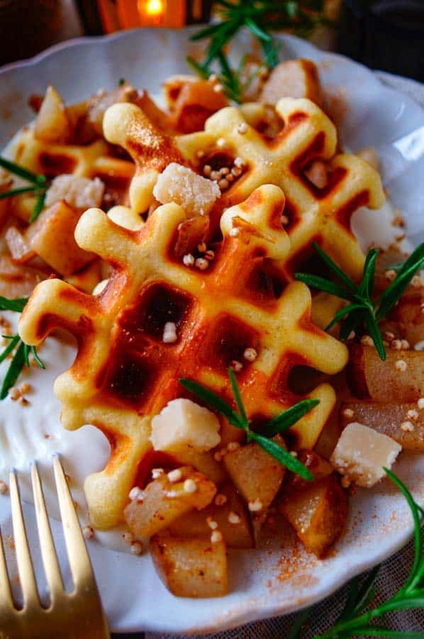 Wafeltjes met marsepein