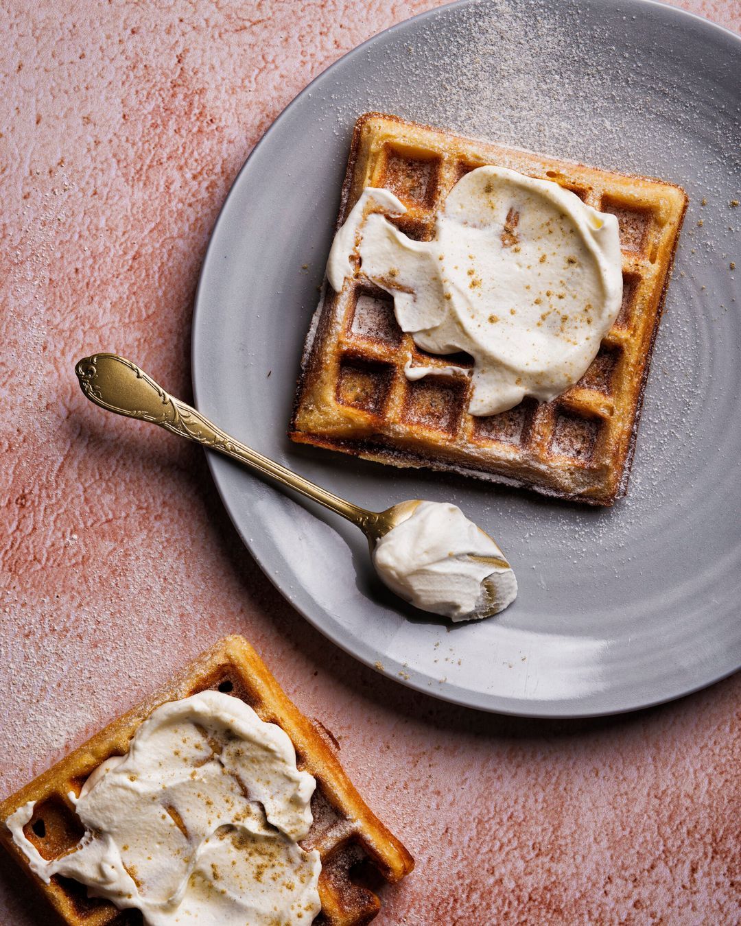 Beurre-noisette-wafels met kardemomsuiker