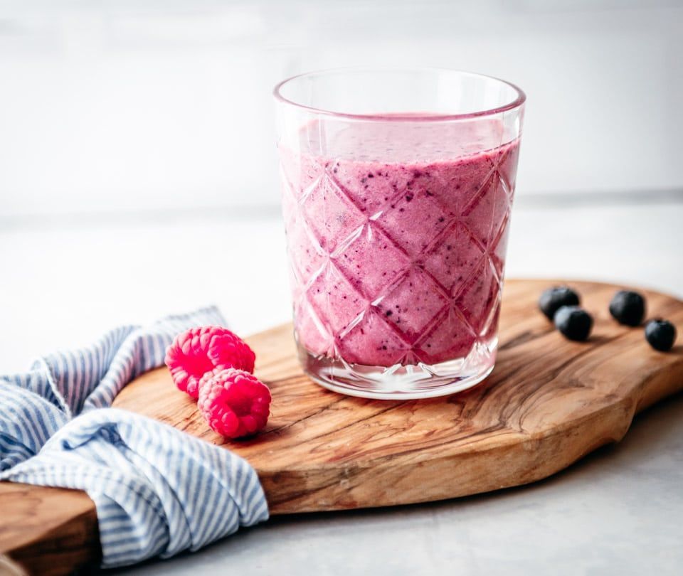 Smoothie rood fruit recept