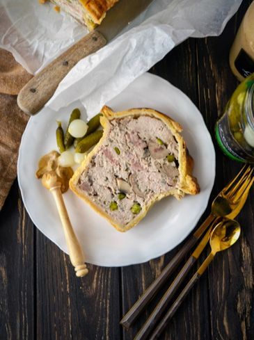 De paté en croûte van Gwenn