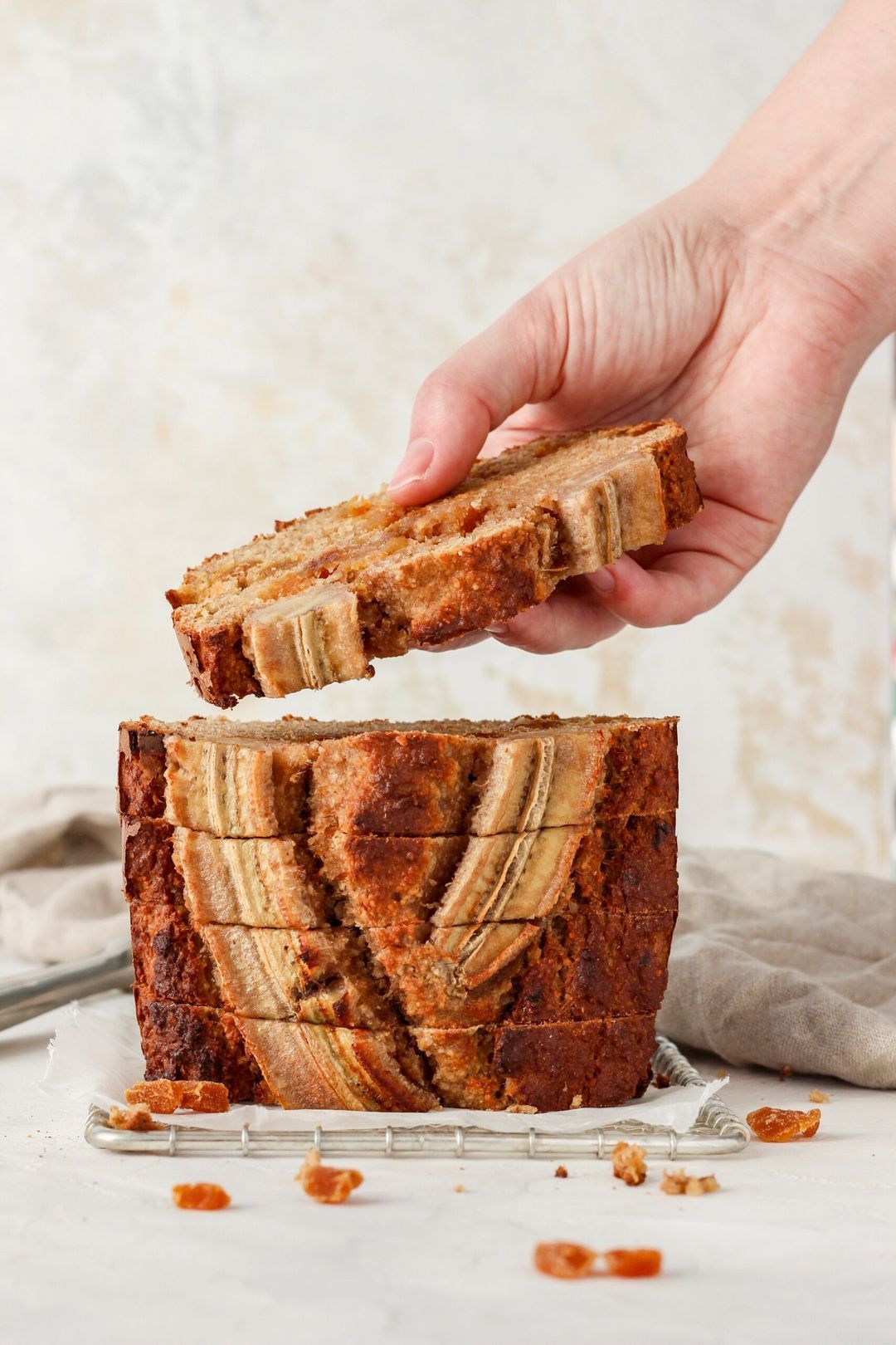 Gezond suikervrij bananenbrood