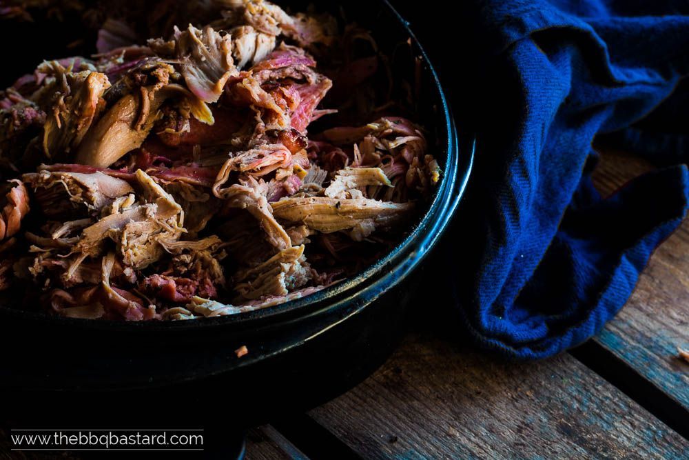 Pulled Turkey - Traag gegaarde kalkoen