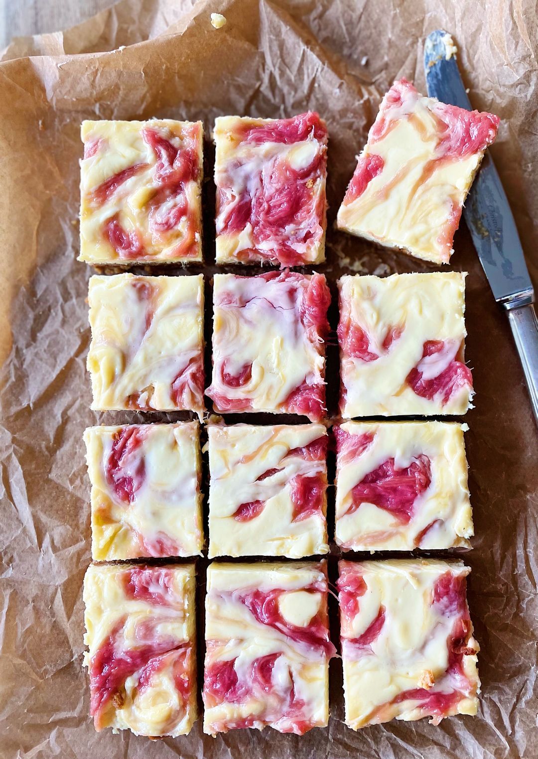rabarber cheesecake
