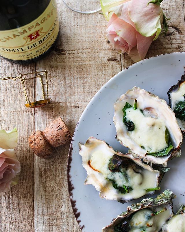 Oesters in Champagne