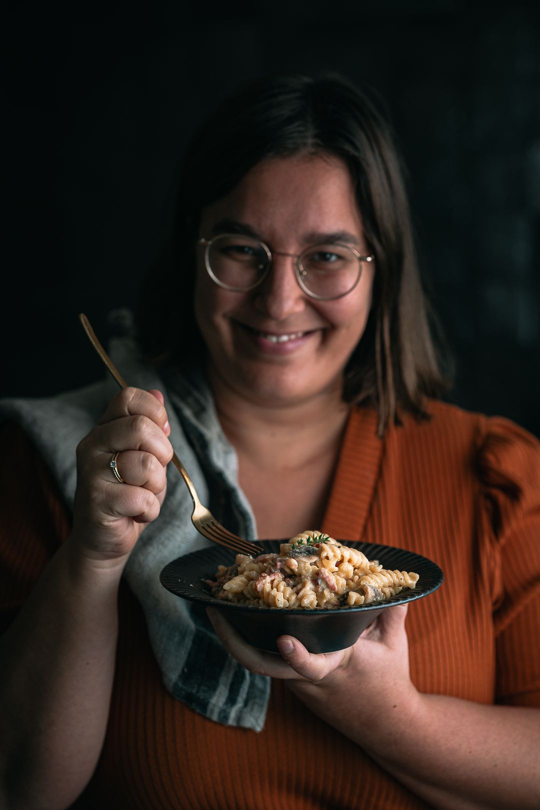 Creamy pasta met spek & champignons | Slechts 5 euro per 2 personen 🤑