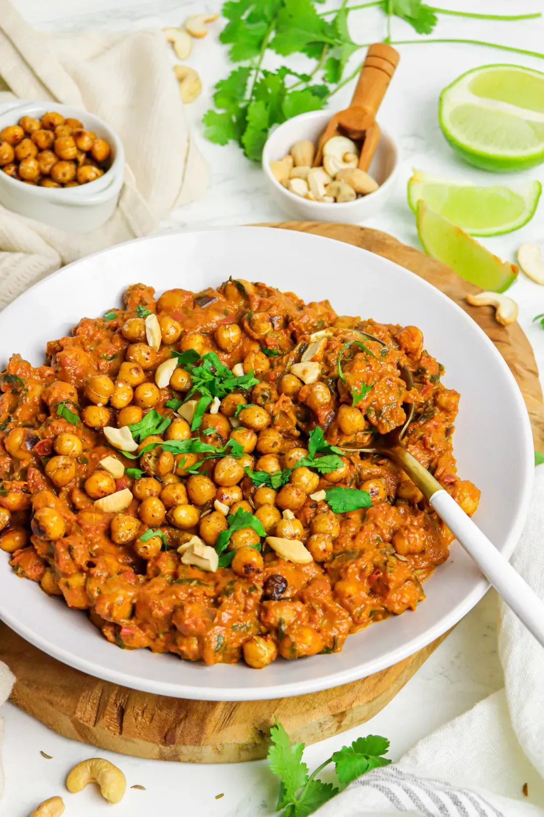 Curry van kikkererwten