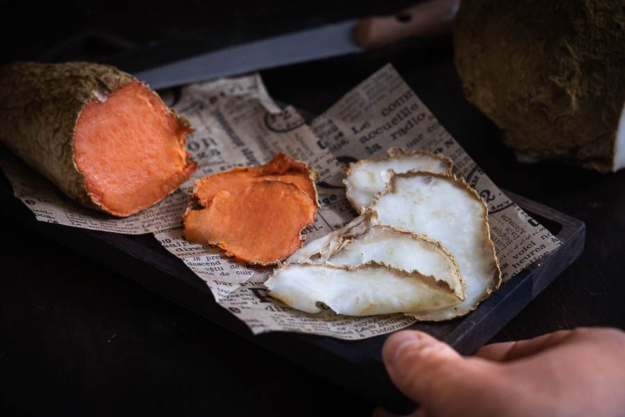 Gerookte groente charcuterie maken