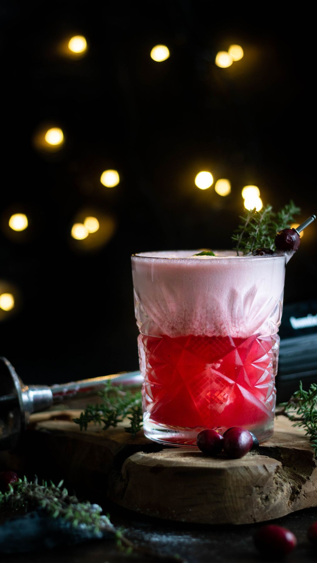 Smoky christmas sour – een verfrissende kerstcocktail!