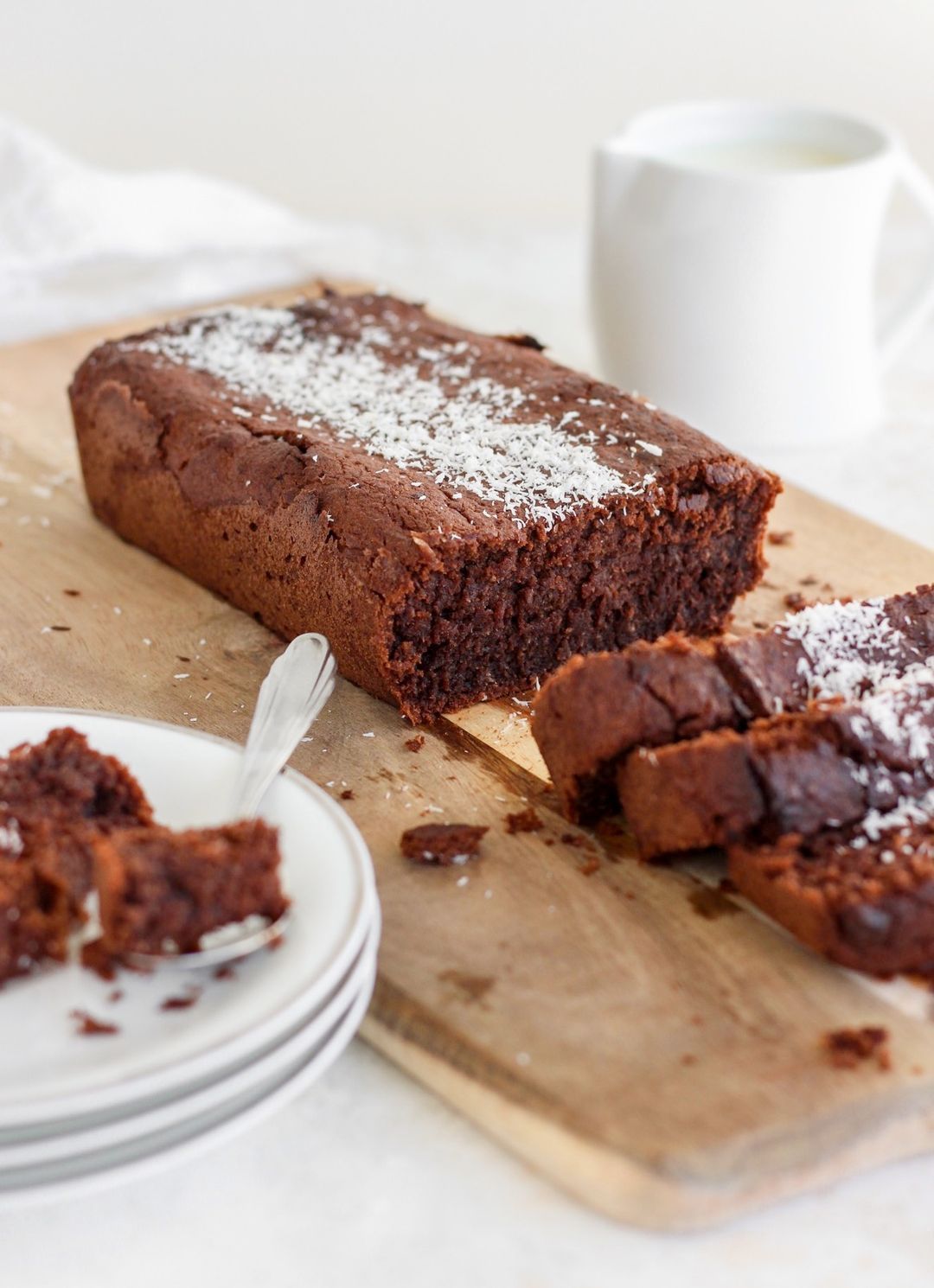 Chocolade-kokos cake