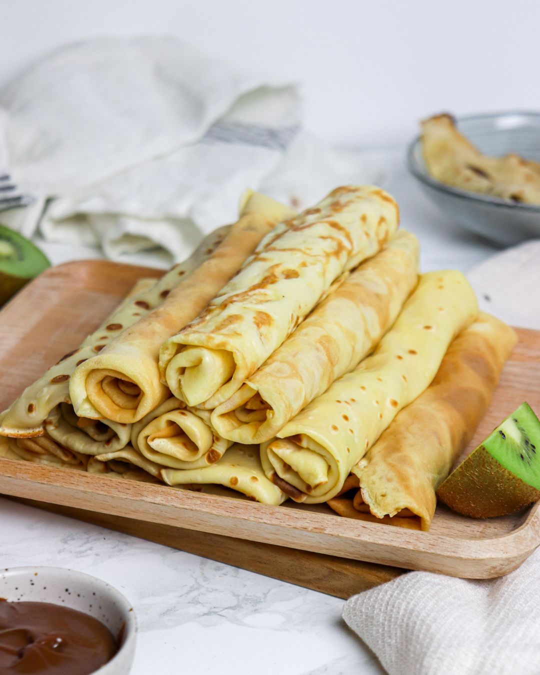 Zoete pannenkoeken zonder boter