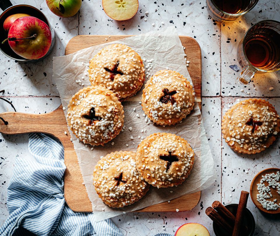 Gevulde appelkoeken