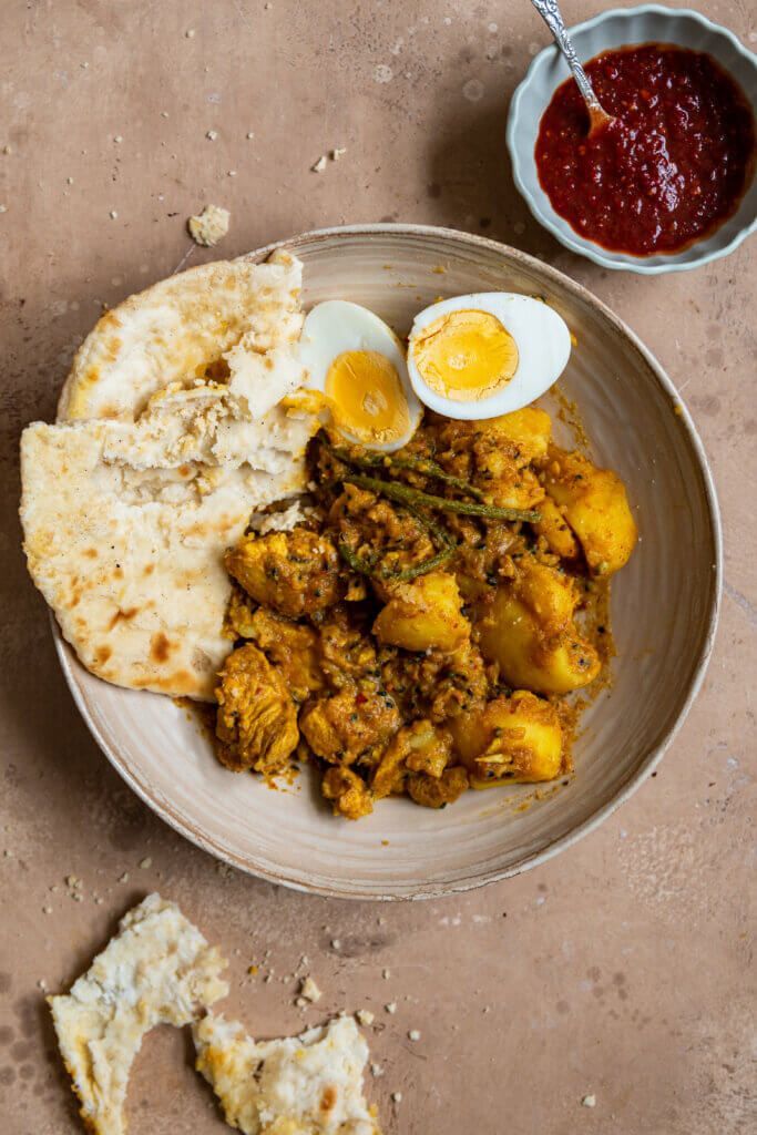 Mijn versie van Surinaamse Roti