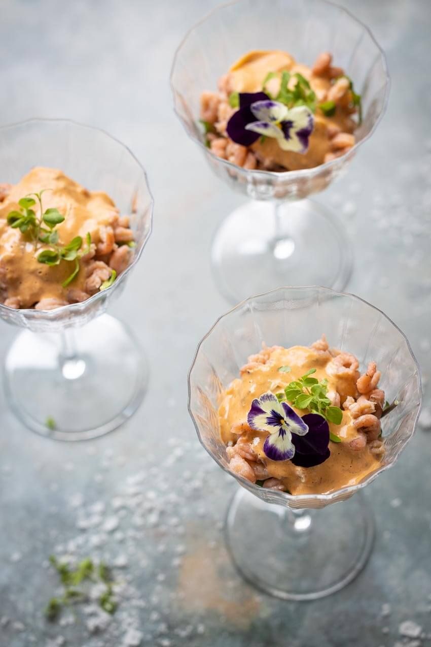 Klassieke garnalencocktail