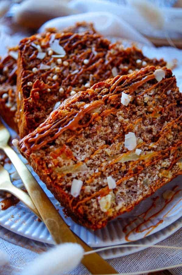 Ontbijtcake met appel en speculaas