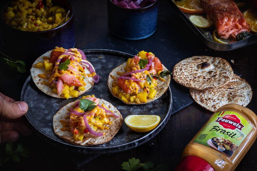 Gerookte Zalm Taco maken op Braziliaanse wijze!