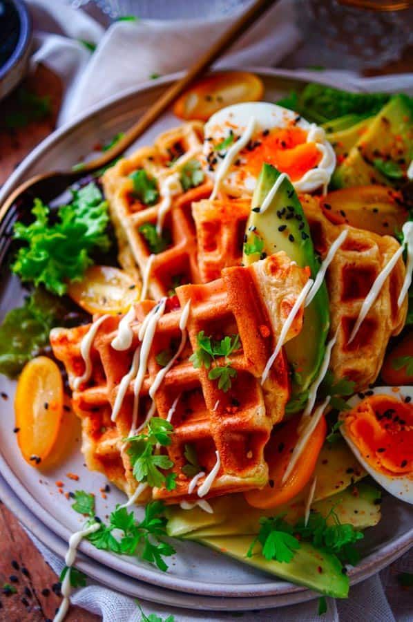 Croque wafels