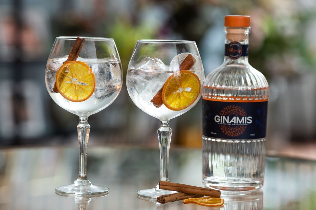 Alcoholvrije gin-tonic