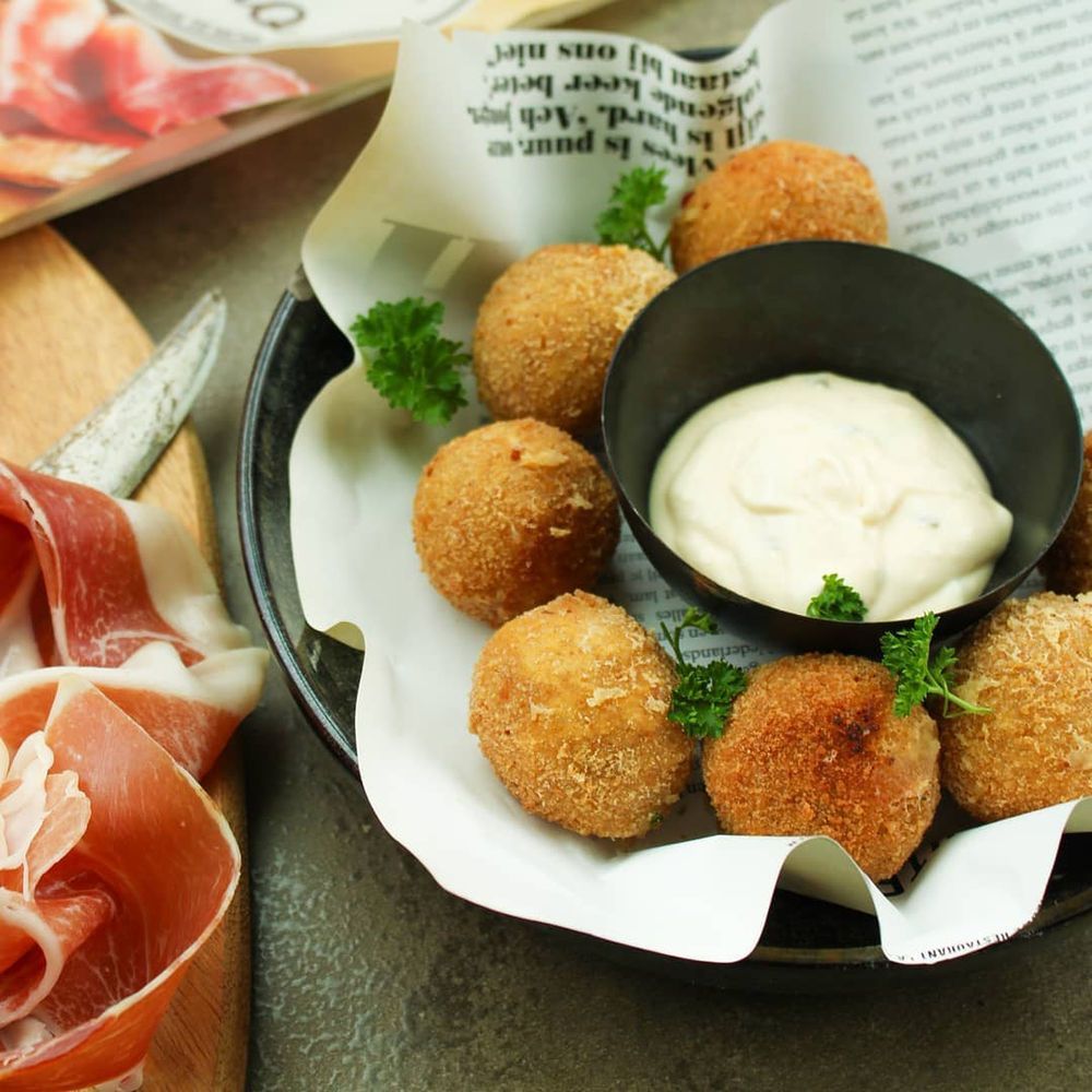 Kroketjes van Serranoham