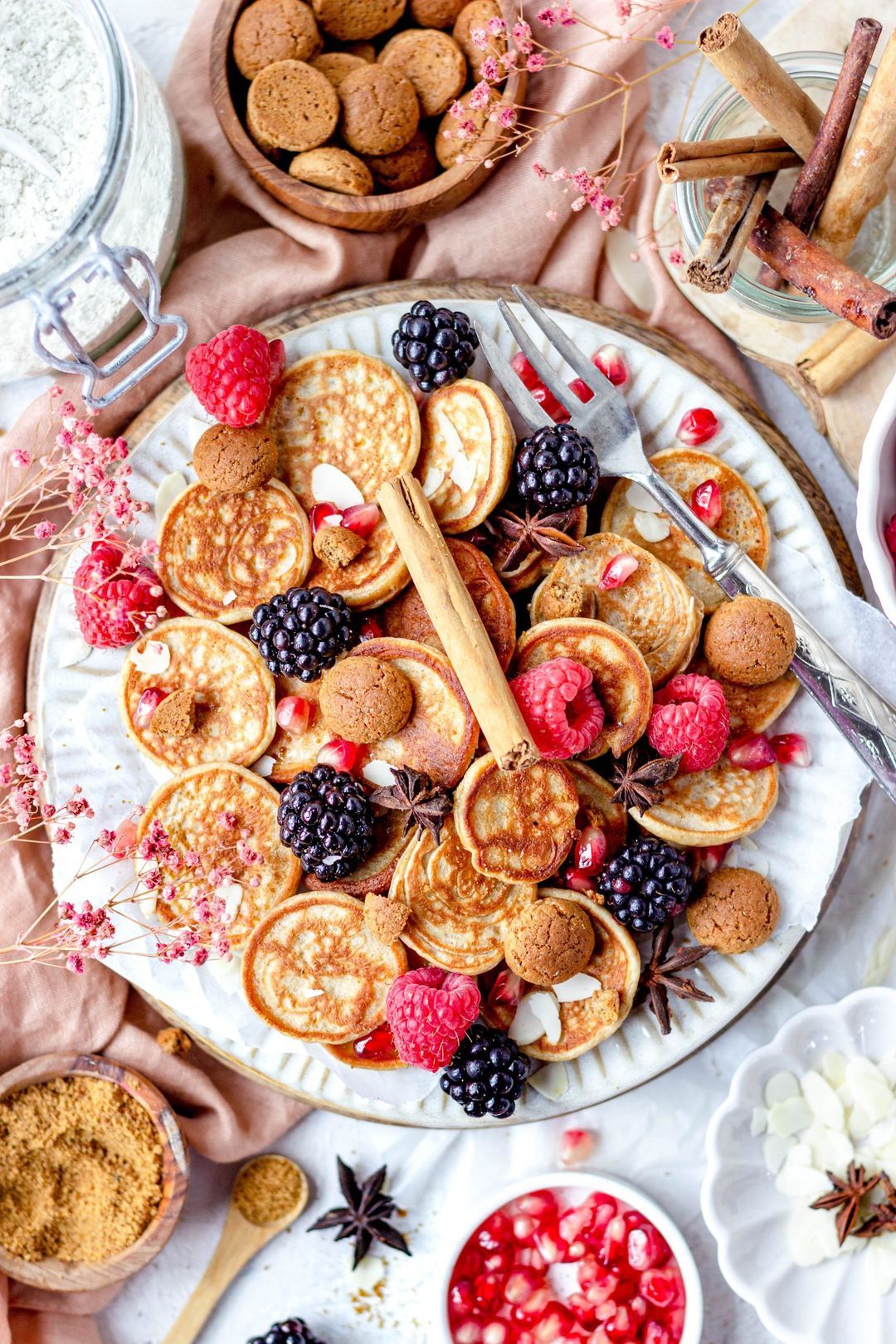 Gezonde speculaas poffertjes, gluten- & lactosevrij