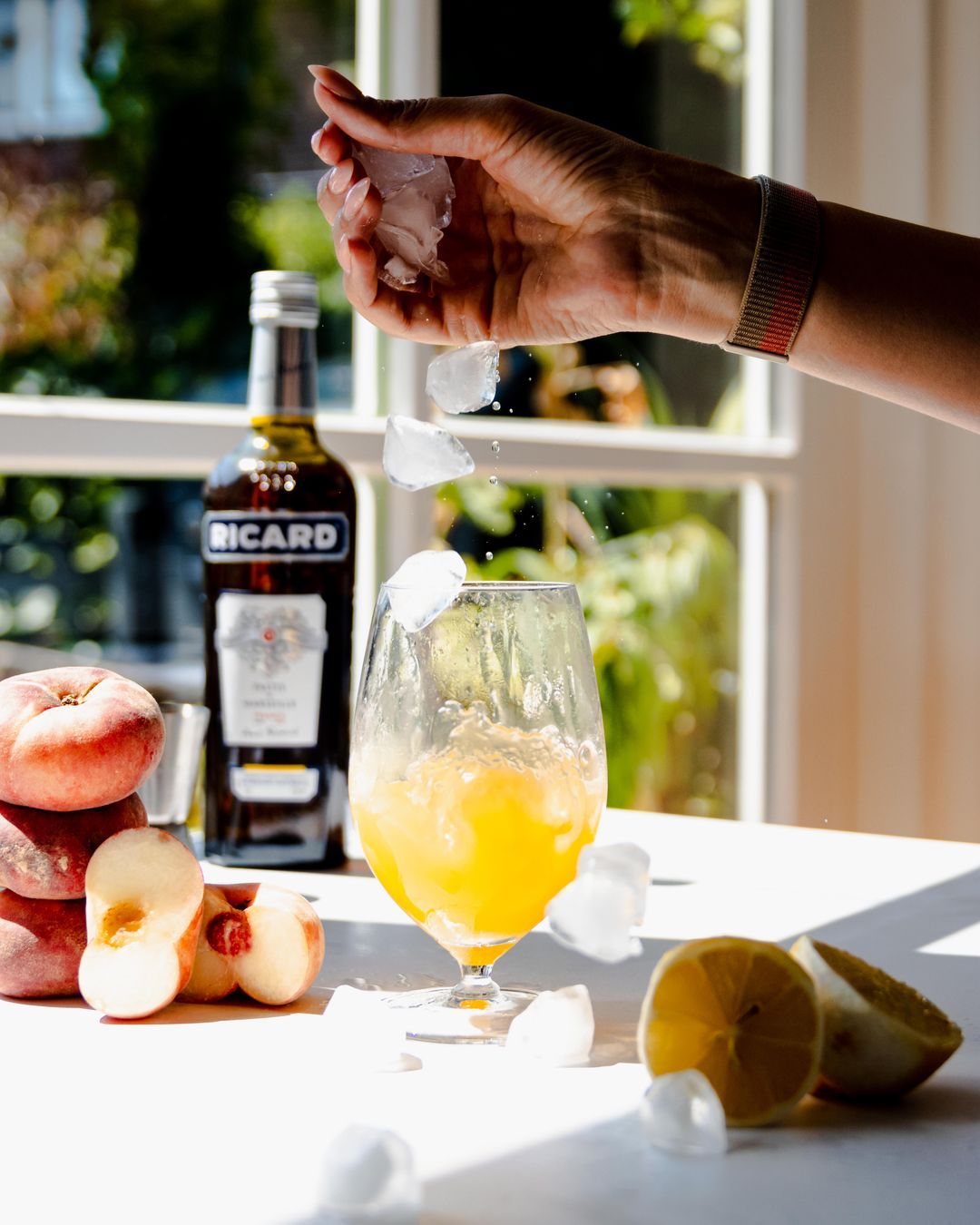 Zoete pastis Niçois cocktail