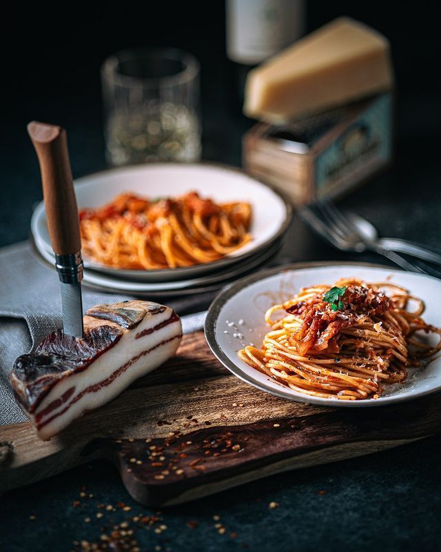 Authentieke Spaghetti Amatriciana