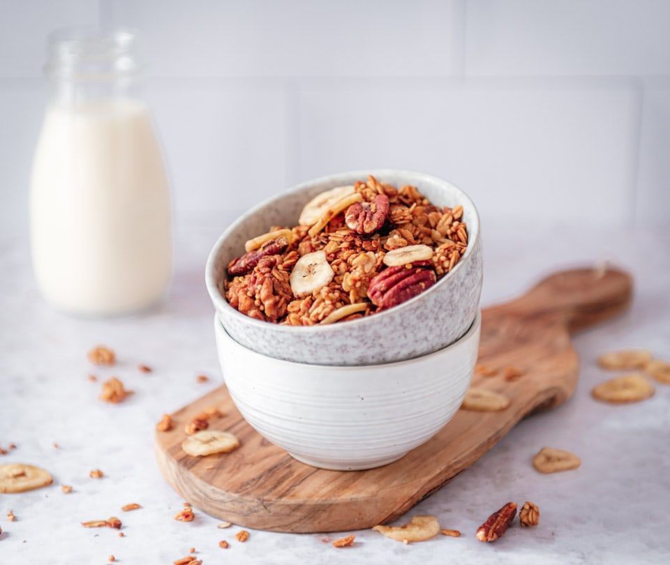 Bananenbrood granola
