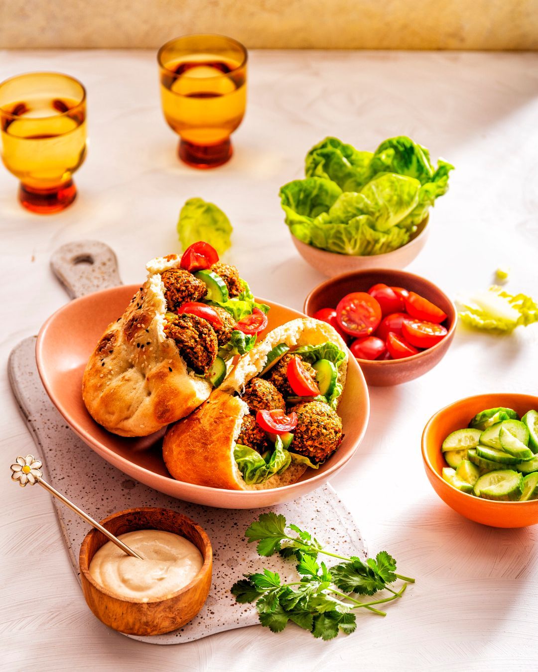 Broodje falafel