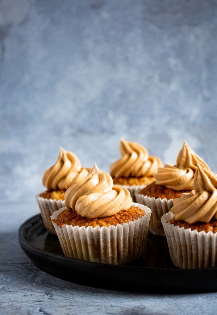 Appelcupcakes met speculooscrème