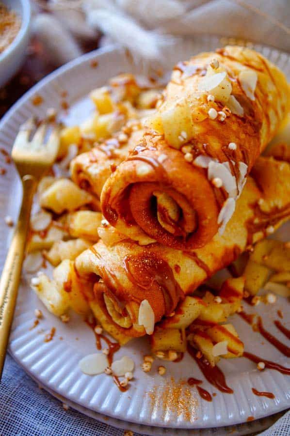 Havermout pannenkoeken met appel