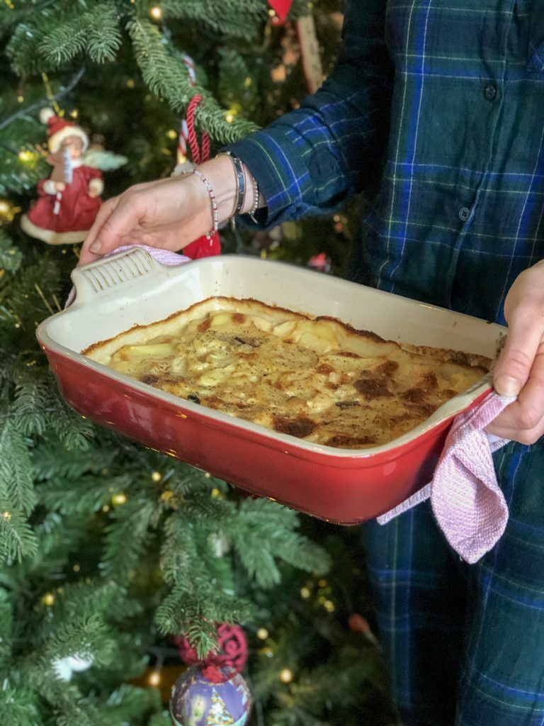 Gratin van pastinaak, porcini en aardappel aka kerstpatatjes