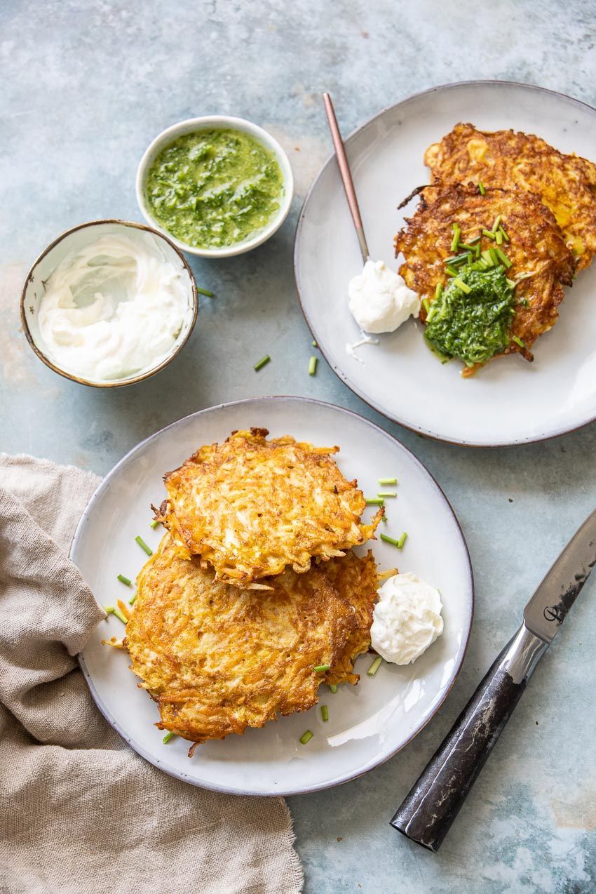 Groente pannenkoekjes met knolselderij