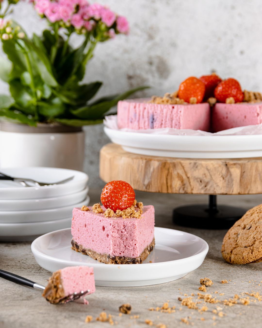 Recept suikervrije aardbeien kwarktaart