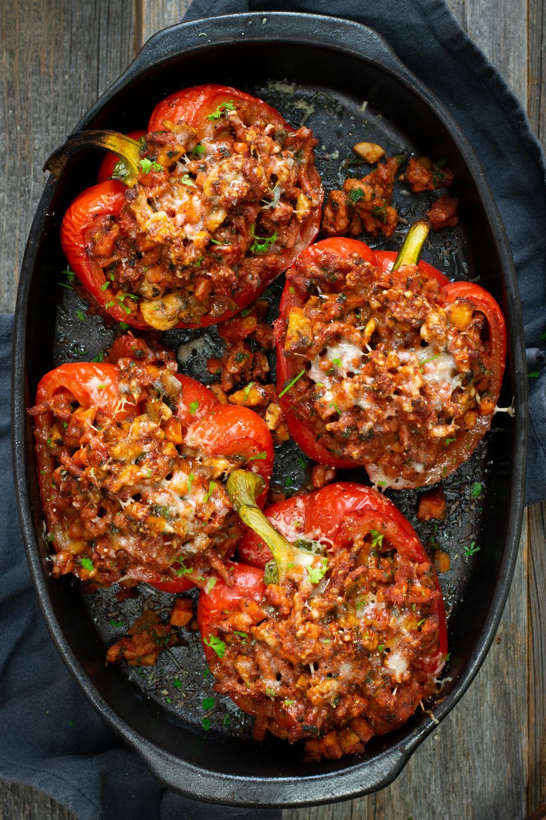 Gevulde paprika’s