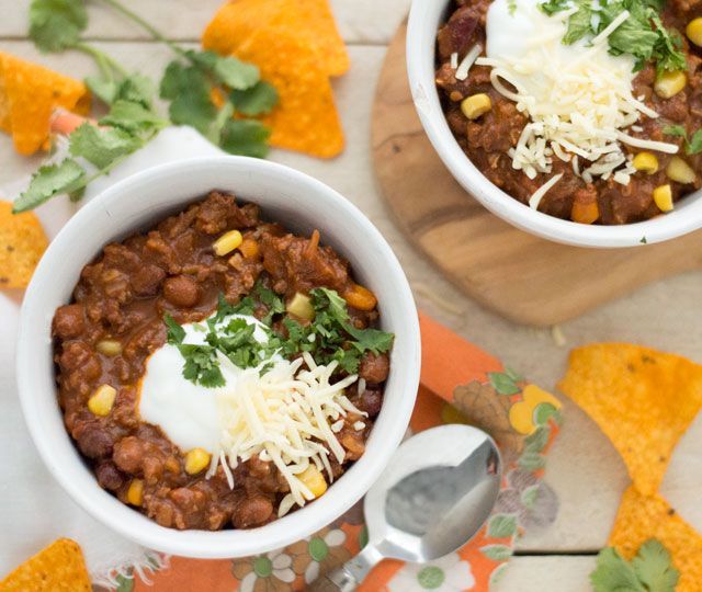 Chili con carne - makkelijk recept