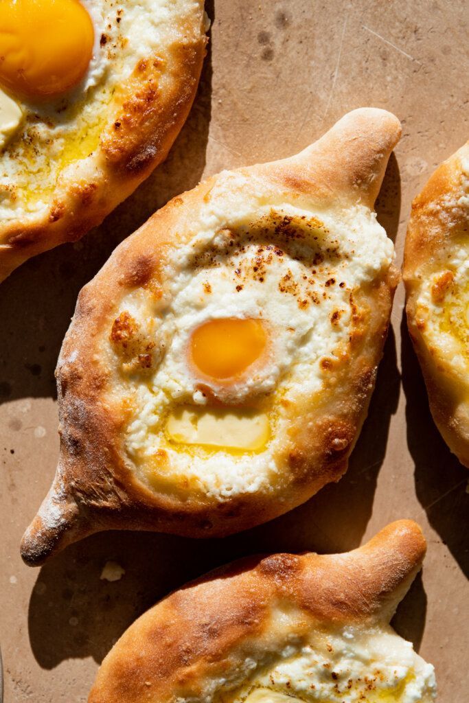Georgische pizza, khachapuri
