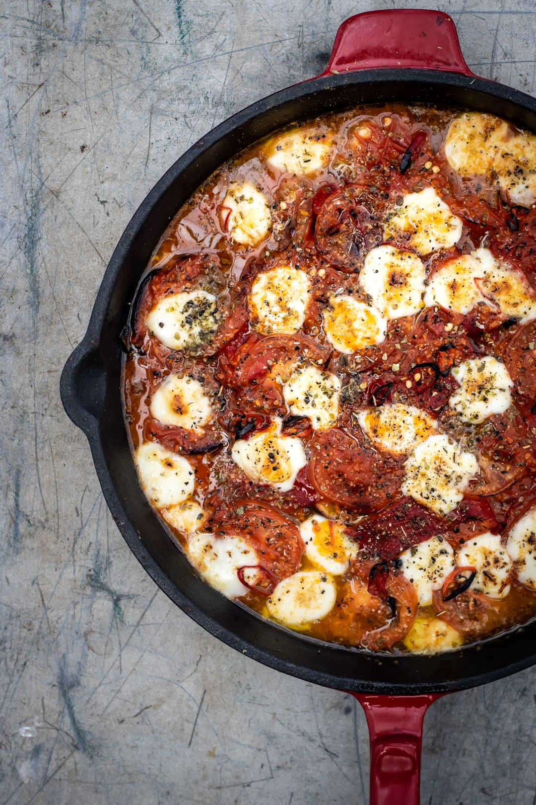 Mediterraanse groenteschotel met zoete aardappel