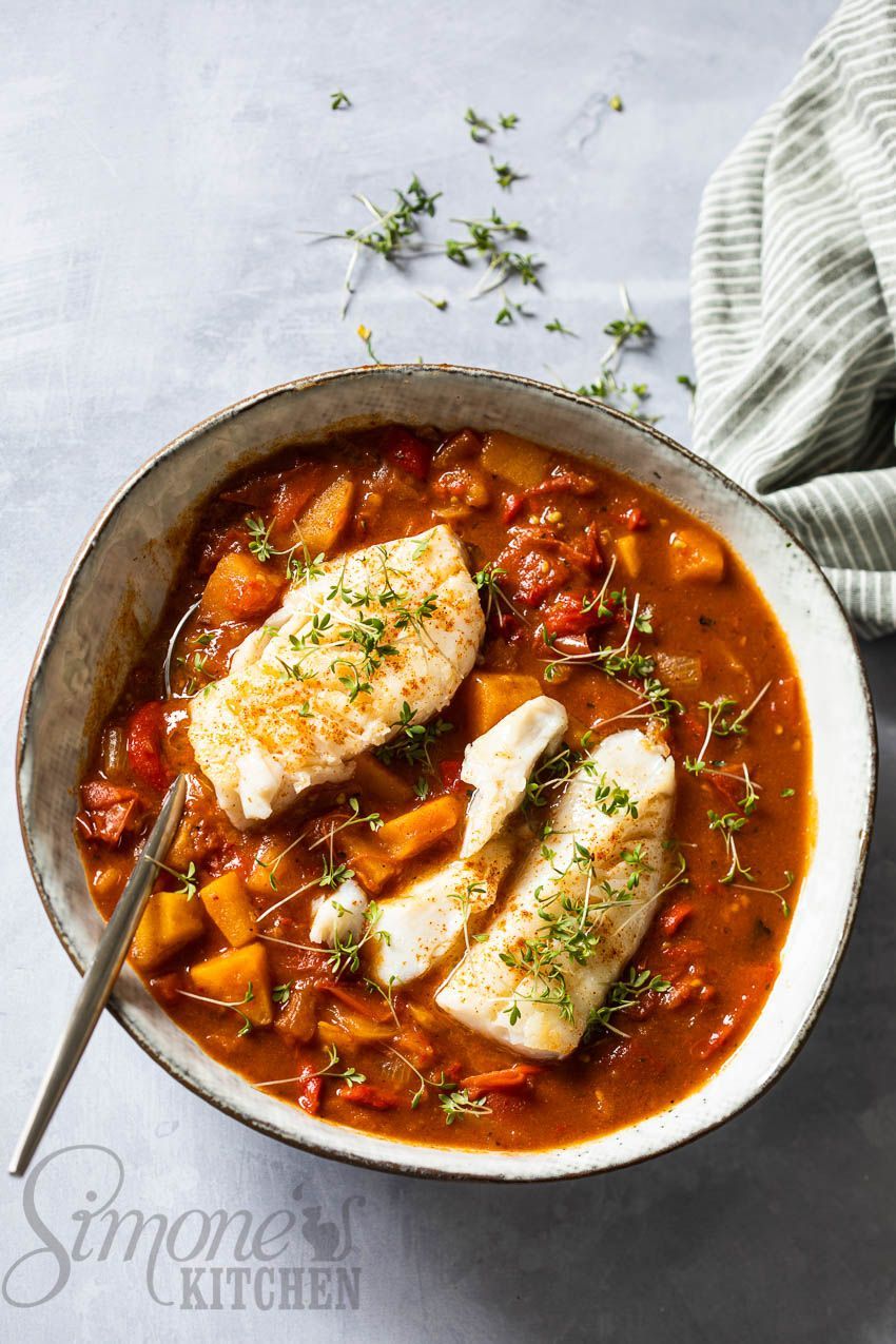 Marokkaanse visschotel uit de tajine