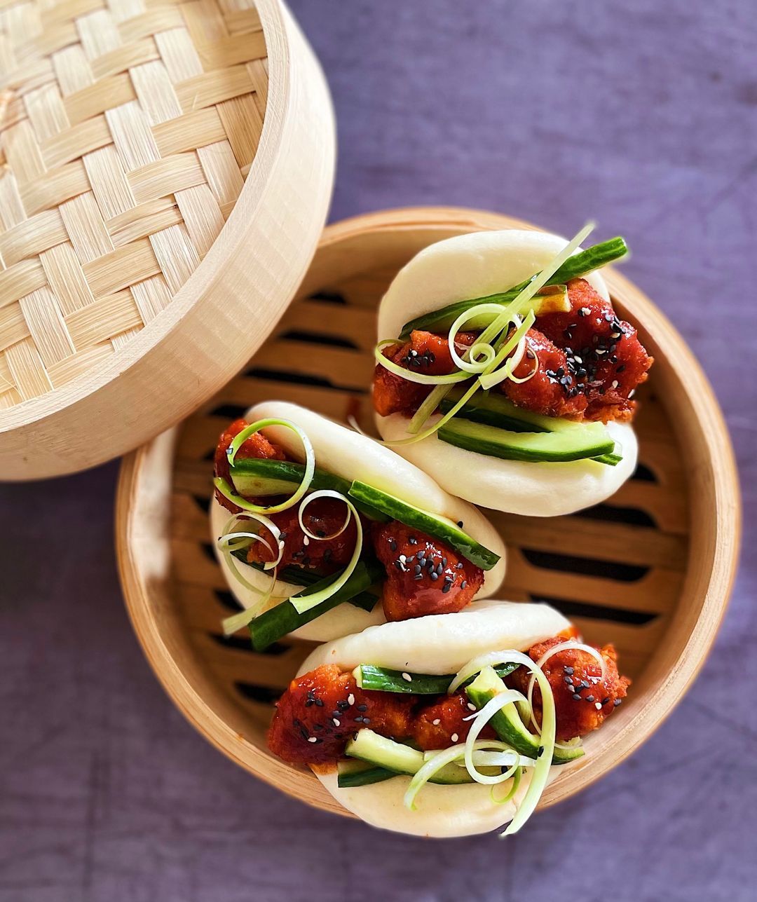Gochujang Bloemkool Bao Buns