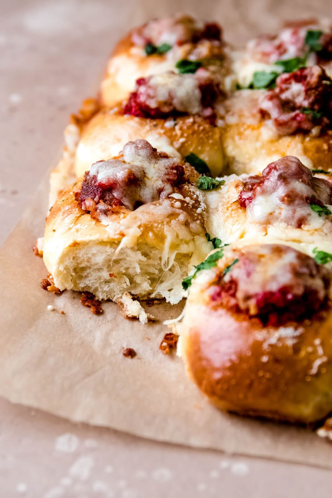 Meatball sub broodjes