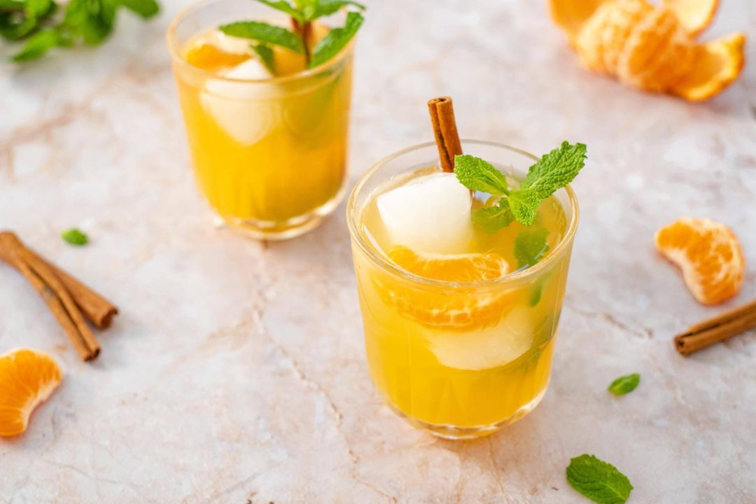 Winter limonade met mandarijn