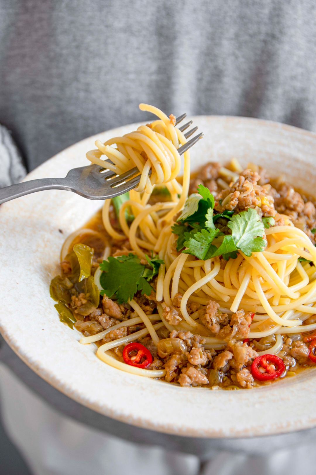 Citroengras spaghetti