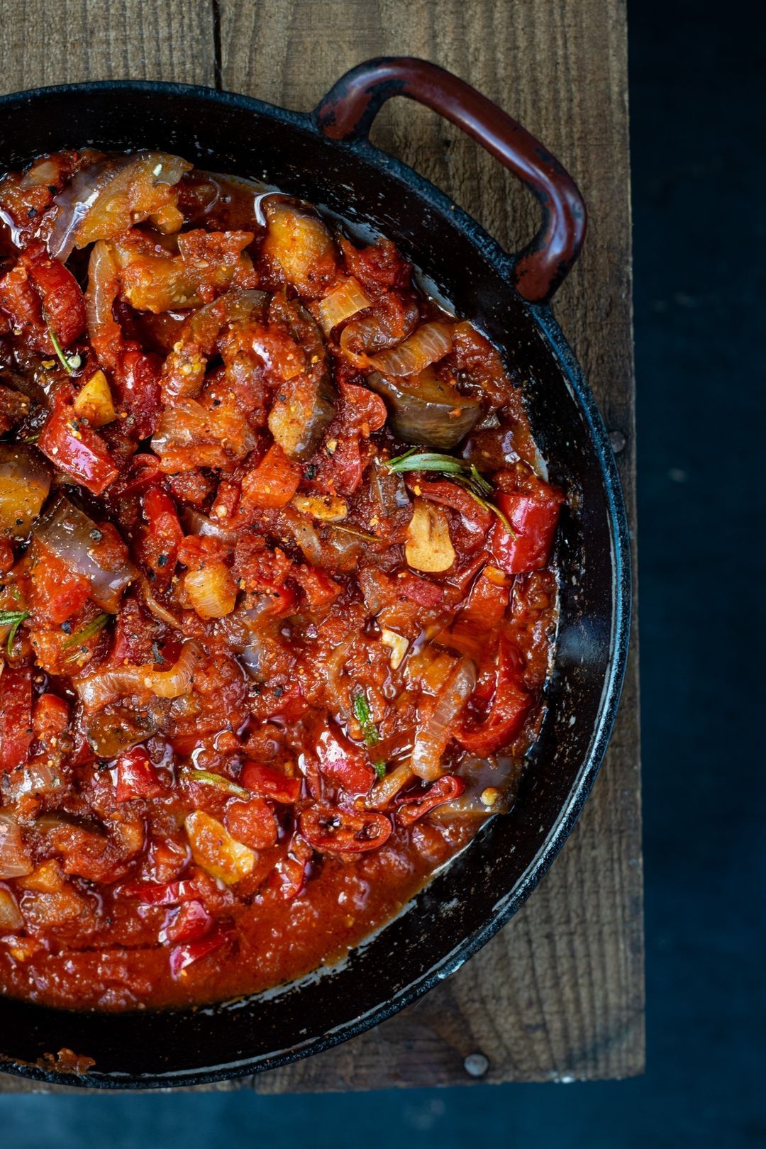 Spicy tomatensaus met cointreau