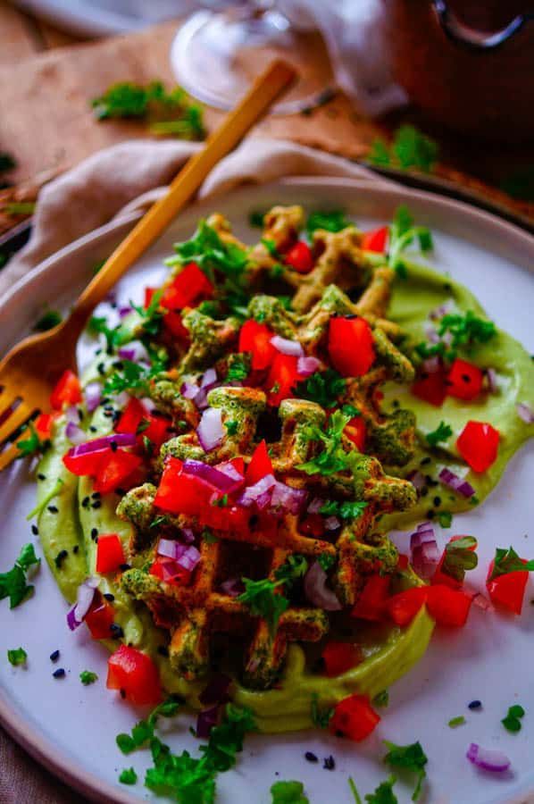 Broccoli wafels