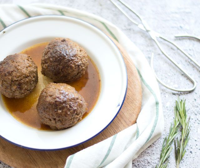 Gehaktballen van de Librije