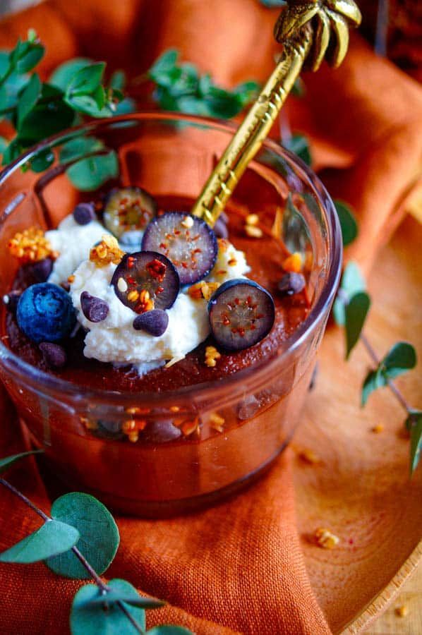 Overnight oats met chocolade