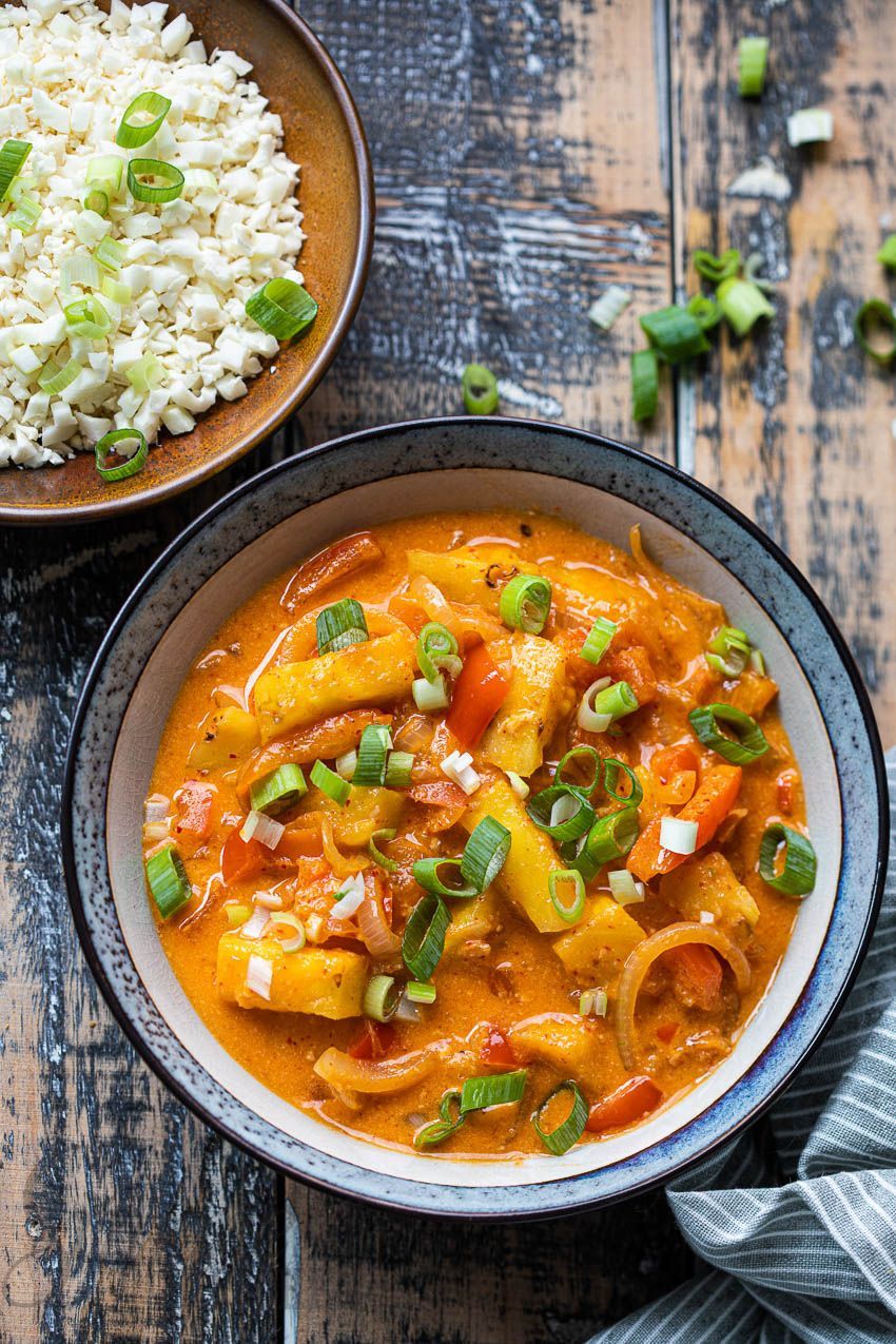 Ananascurry - vegetarisch en lekker pittig