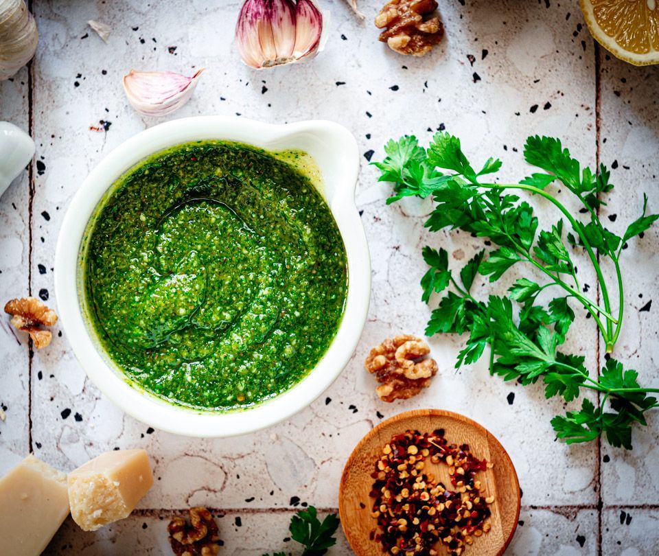 Peterselie pesto