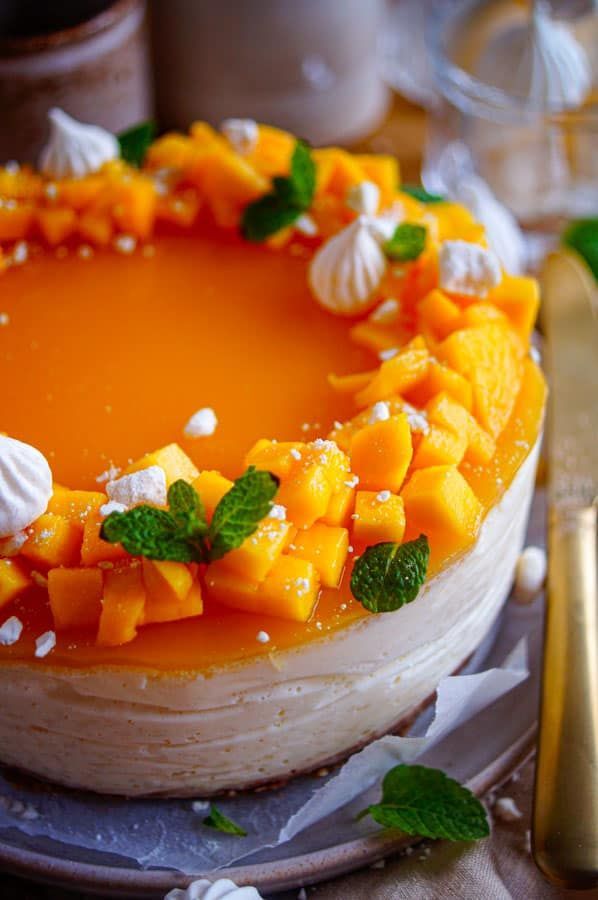 Rijsttaart met mango