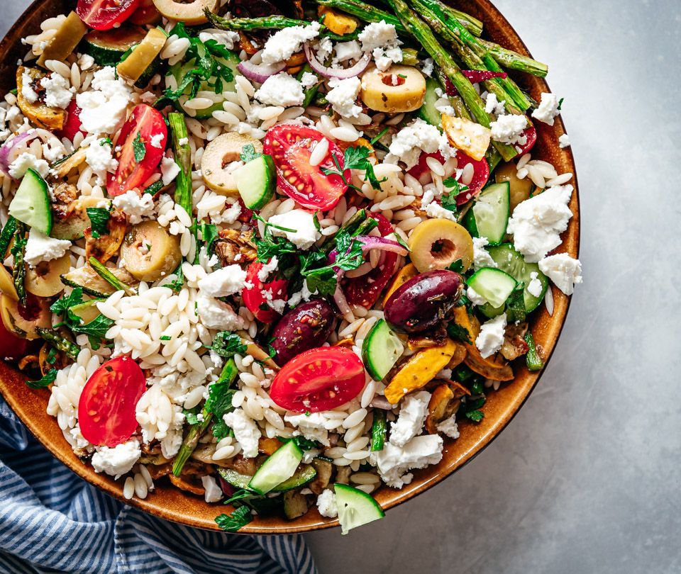 Orzo salade